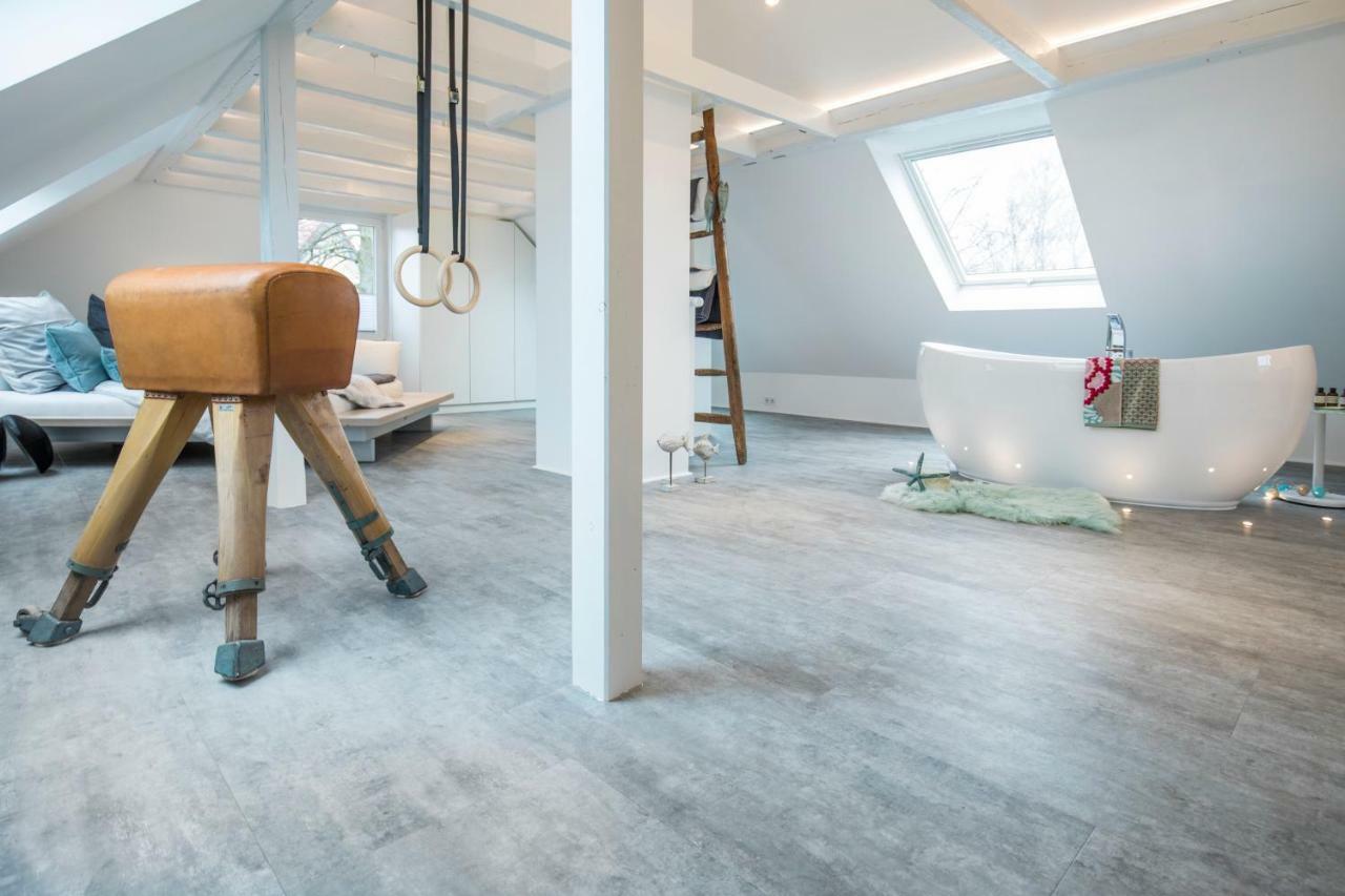 Design-Studiowohnung Haegestrasse Gütersloh Buitenkant foto